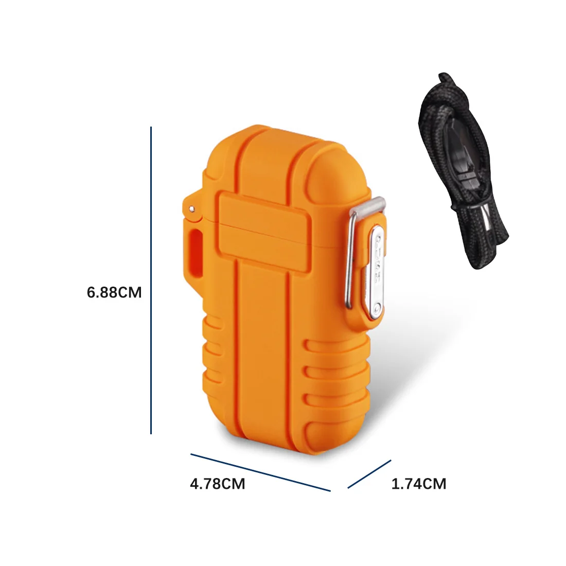 

Gas lighter Waterproof lighter for Outdoor Camping Inflatable Butane Cigarette Lighter Windproof blue flame lighter For Man Gift