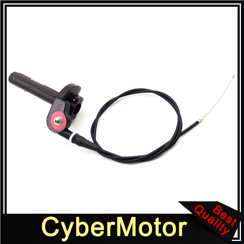 1/4 поворот дроссельной заслонки с кабельной ручкой в сборе для CRF XR 50 70 TTR KLX110 SSR