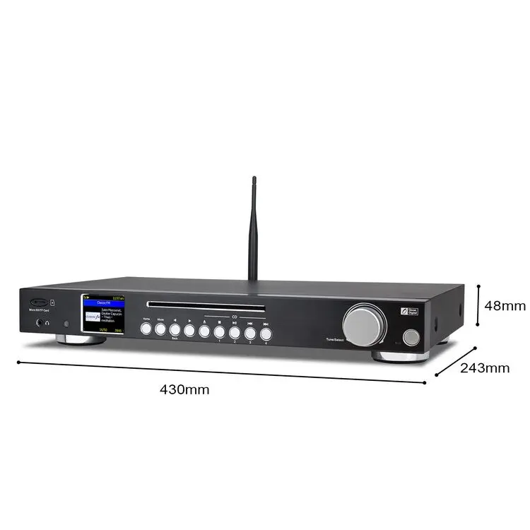 Океанская цифровая Стандартная карта TF плеер WiFi сетевой радиоприемник DAB + FM Bluetooth