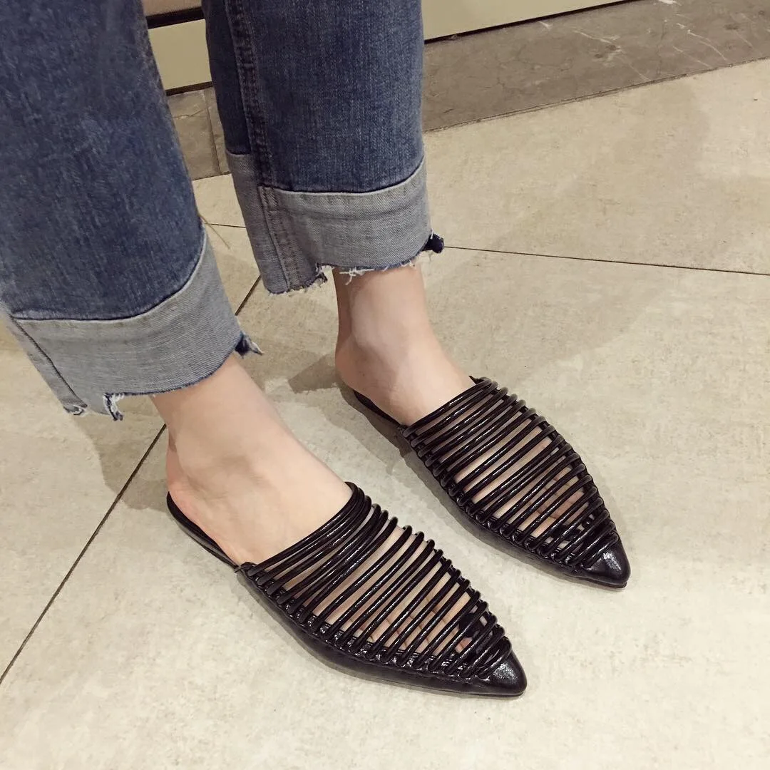 Новинка 2019 года сезон весна брендовые туфли лодочки женские тапочки сандалии на