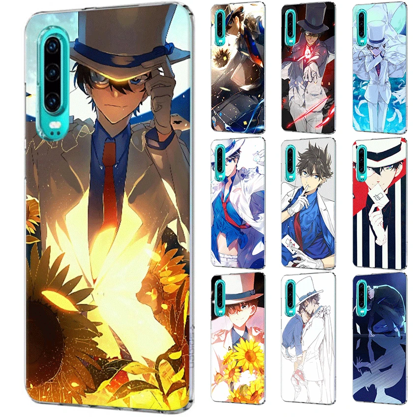 Мобильный телефон чехол для P Smart Z Plus P30 P20 P10 P9 P8 Lite Pro Жесткий Detective Conan KID
