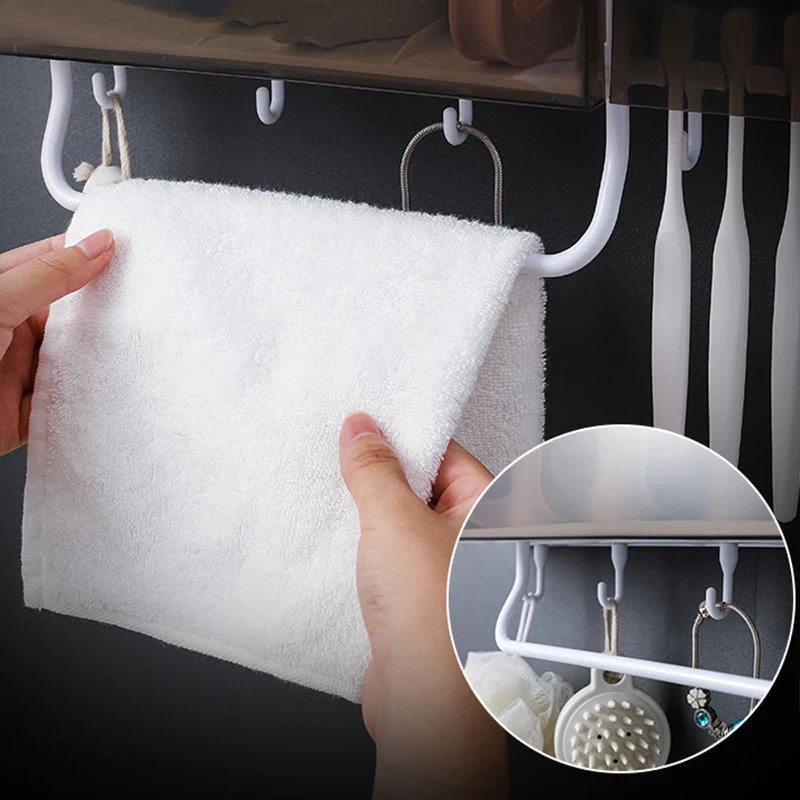 Настенный держатель для зубных щеток Автоматический Диспенсер зубной пасты