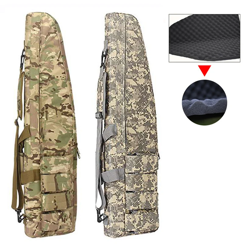 

70 98 118 см сумка для тактического пистолета Molle, чехол для сверхпрочной винтовки, чехол для пистолета, сумка на плечо для снайпера, страйкбола, кобура, аксессуары для охоты