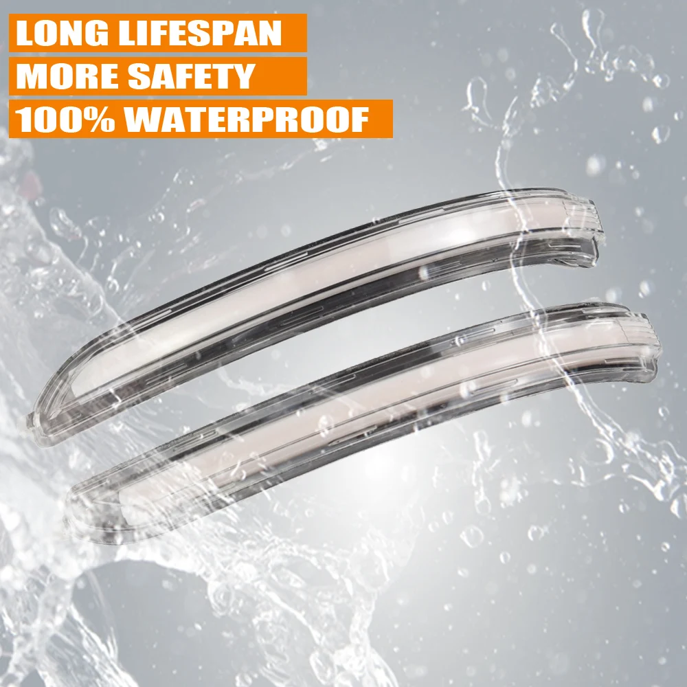 Течет сигнал поворота светильник светодиодный боковые Зеркало заднего вида