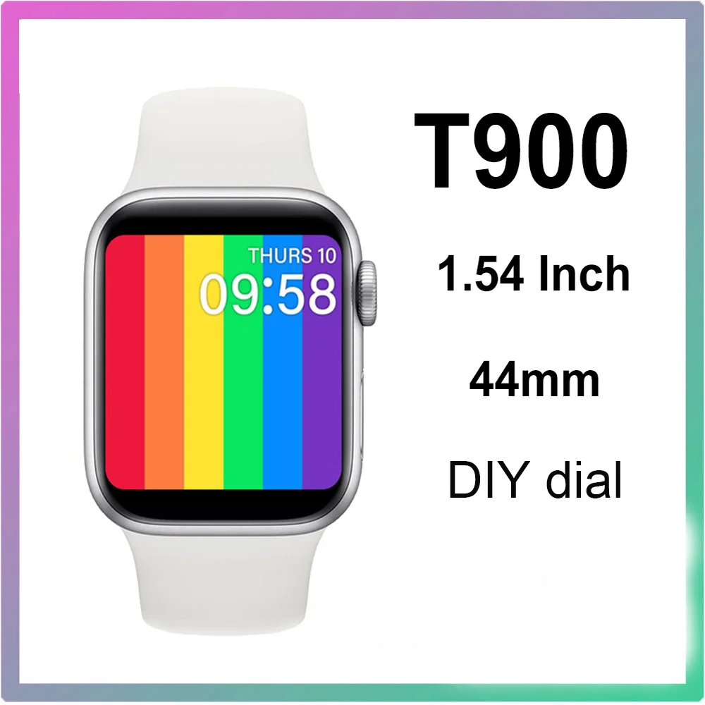

T900 Smart Watch Women's Watches and Men Digital Wristwatches Fitness Monitor Bluetooth Electronic Clock PK T500 Y68 D20 X7 X8