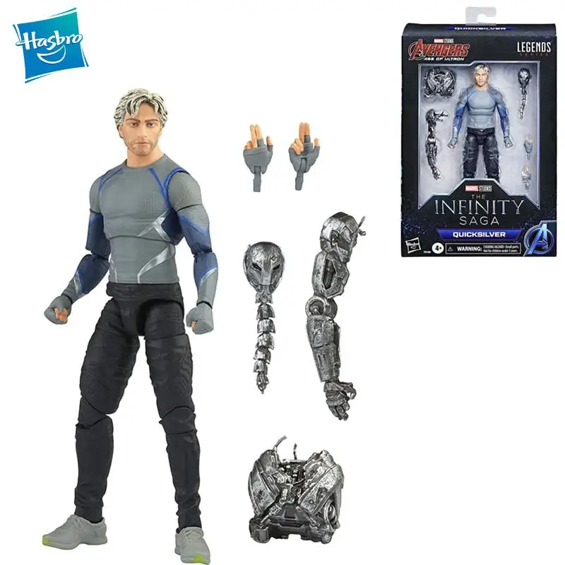 

Hasbro Marvel Legends Series Avengers The Infinity Saga Quicksilver Figure 10Inches Action Figure PVC Model Boxed Kid Anime Gift
