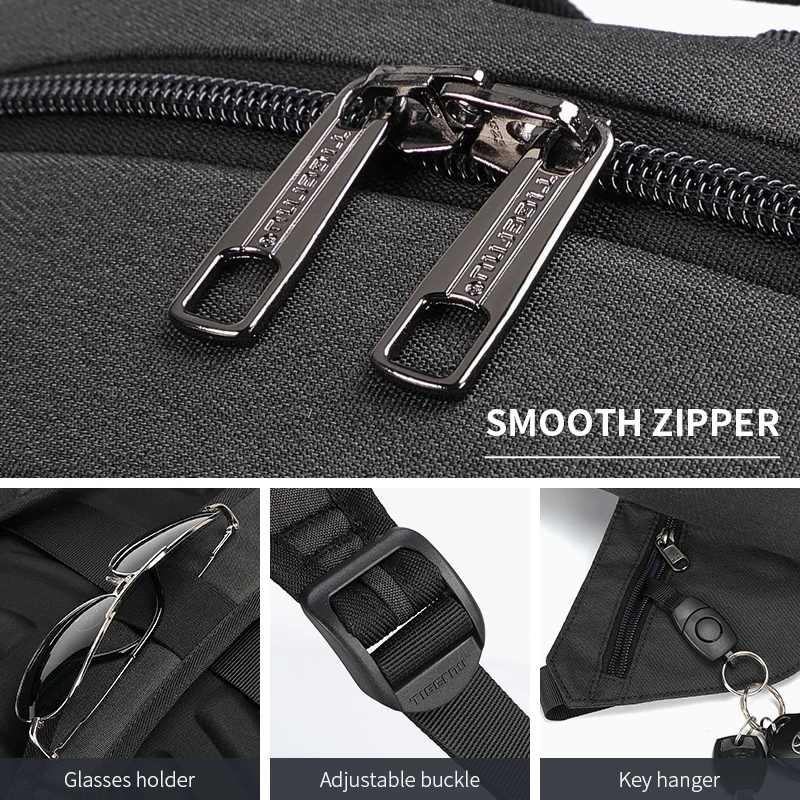 Tigernu 2021 новые модные мужские Рюкзаки Mochilas 15 6 &quotНоутбук мужской бизнес рюкзак