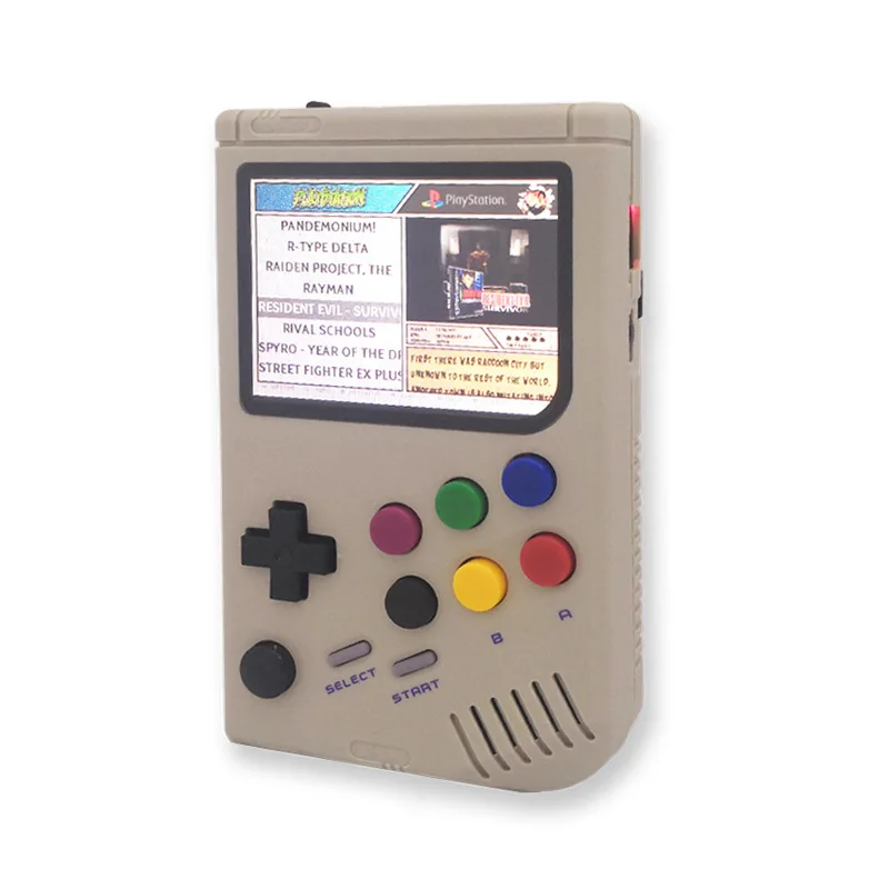 Ретро pi ручка 50 симулятор видео игры консоль с 32g Bulit в 7000 игр 5000mah для GBA/N64/PS1/NES/FC 3,5 ips дюймовый экран