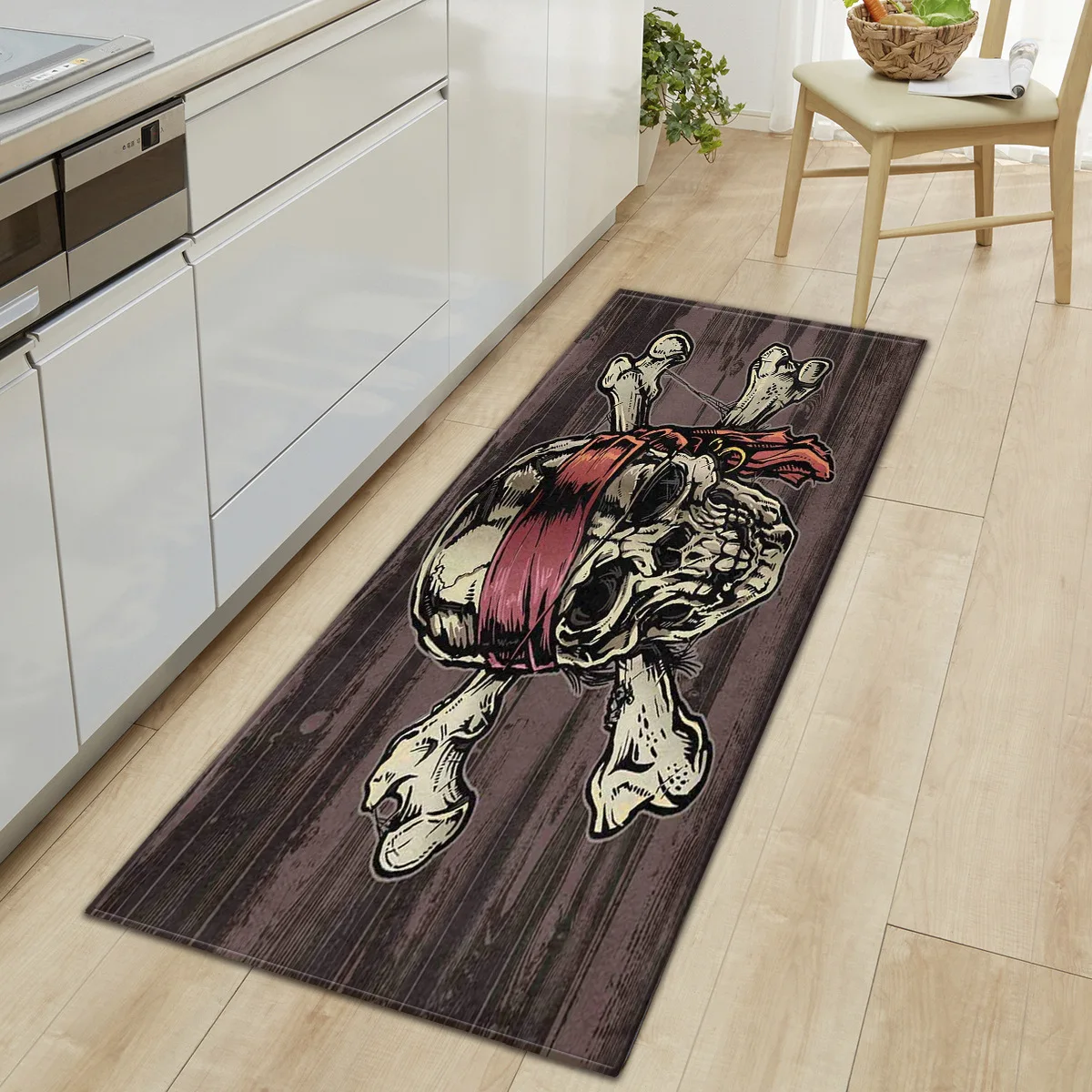 

Modern kitchen mat bedroom door door mat 3D pattern home floor decoration bathroom non-slip carpet living room carpet