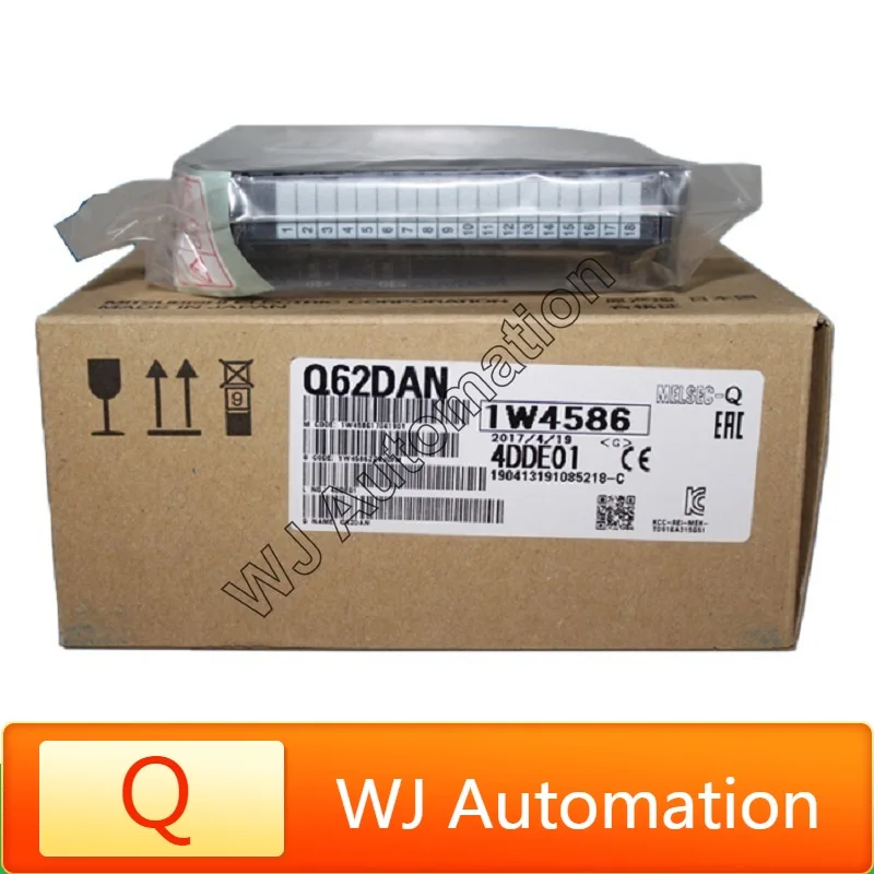 

Аналоговый Модуль PLC Q62DAN Mitsubishi, 2-канальный модуль преобразования D/A, программируемый логический контроллер, модуль Ethernet, plc
