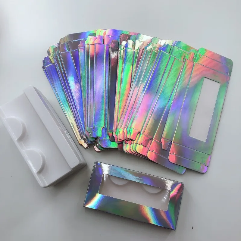 Оптовая продажа накладных ресниц vender Упаковочная картонная коробка розовый