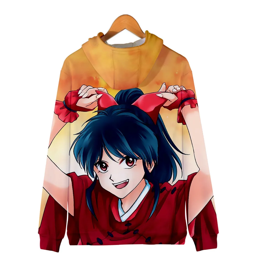 

Anime Yashahime: Princess Half-Demon Cosplay Hoodie Higurashi Towa Moroha Setsuna 3D Print Unisex Zipper Hooded Coat Tops