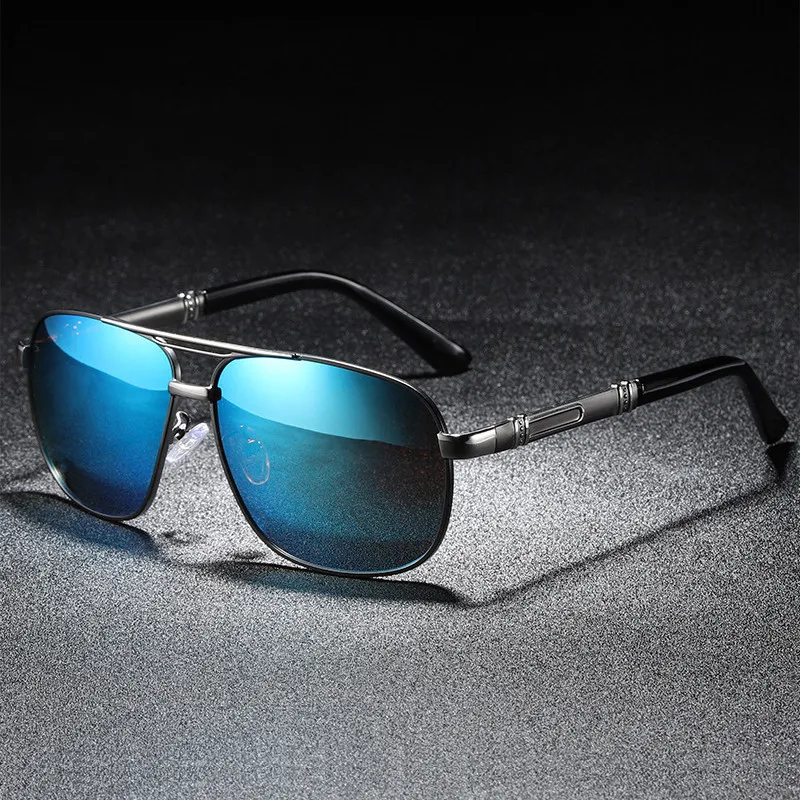 Брендовые поляризационные солнцезащитные очки для мужчин 2019 модные защитные