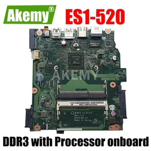 akemy new nbg2k11002 nb g2k11 002 for acer aspire es1 520 laptop motherboard b5w1e la d121p ddr3 with processor onboard free global shipping