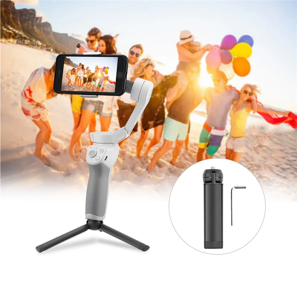 Настольный мини штатив ручной 3 осевой и портативный монопод с шарнирным замком