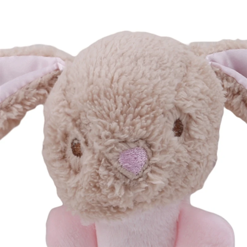 

Baby Rattle Cute Baby Toys Different Cartoon Bunny BB Stick Hand Bell Rattle Soft Plush Toys for 0-12 Months