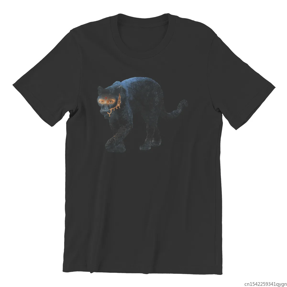 

Venus Panther Men's T-shirt Vintage Graphic Anime Unisex Tee