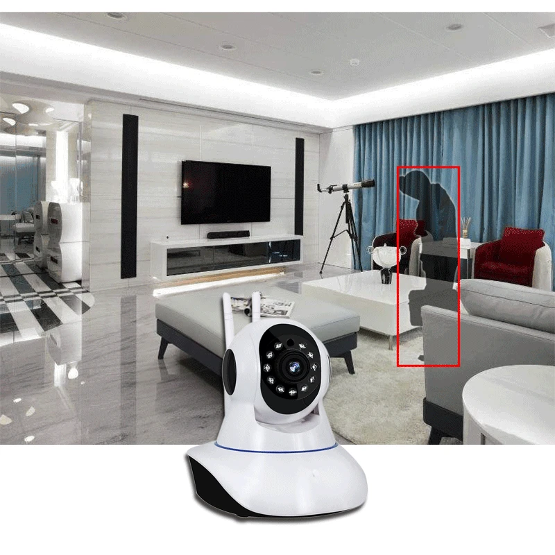 Беспроводная IP-камера видеонаблюдения HD 3 Мп/2 МП Wi-Fi 1536P/1080P | Безопасность и защита