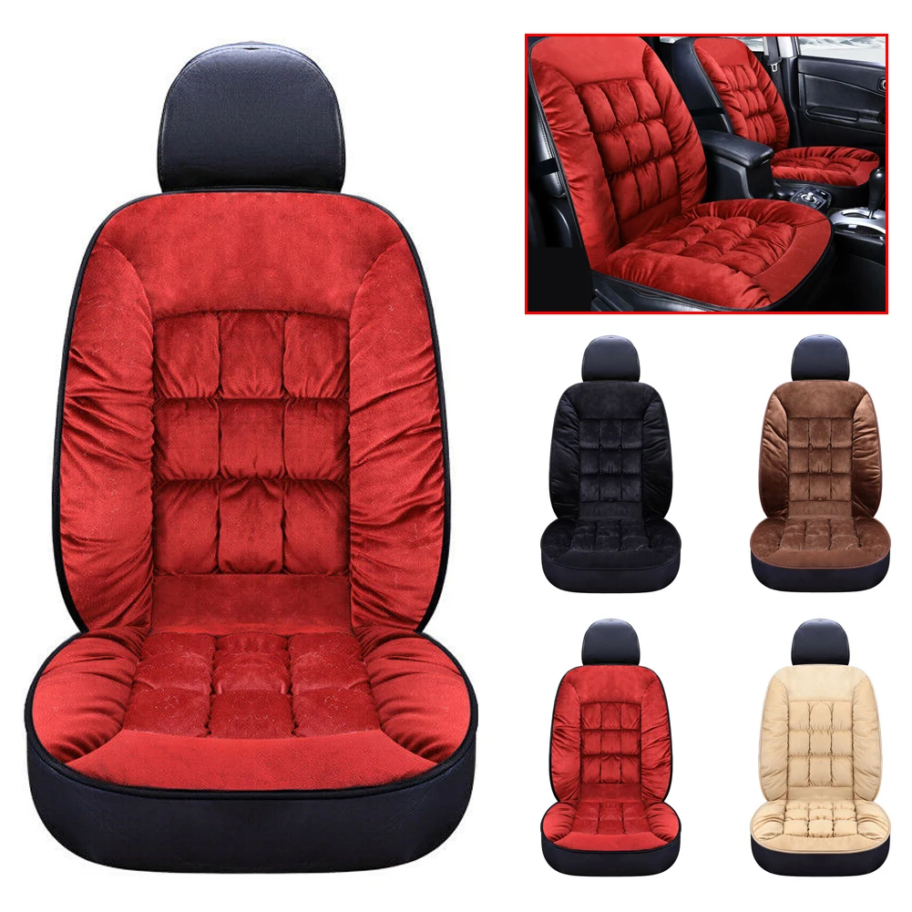 Universal Winter Front Car Seat Cushion Soft Warm Cover Pad Mat Plush 110*50cm | Автомобили и мотоциклы