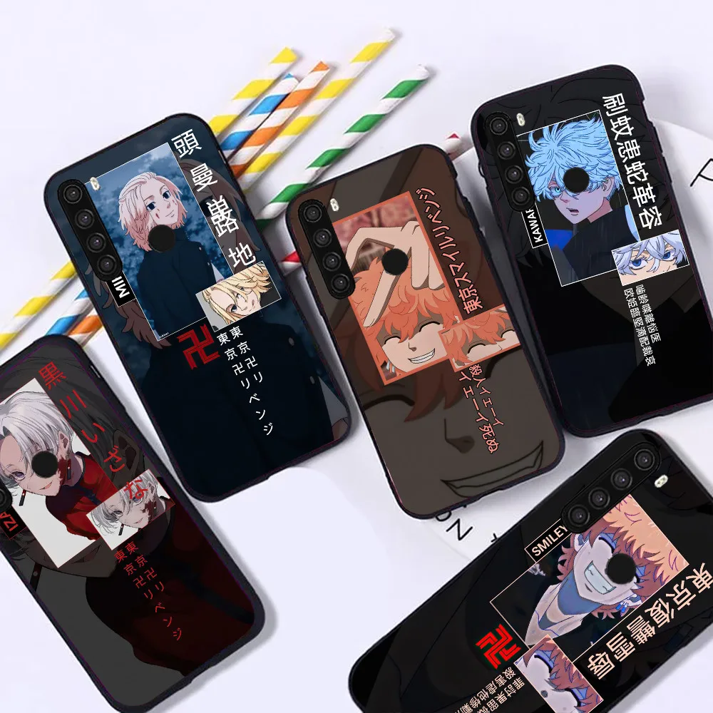 

Tokyo Revengers Phone Case For Xiaomi Redmi Note 8T 9T 9S 10T 10S 7 8 Pro 10X 7A Soft TPU Anime Cartoon Japan Funda Back Cover