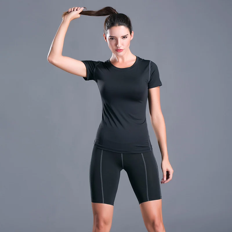

WOHUADI 2 Piece Yoga Set for Women Fitness Gym Clothing Workout Sport Tracksuit Yoga Running Gym Suits Push Up Sport Set
