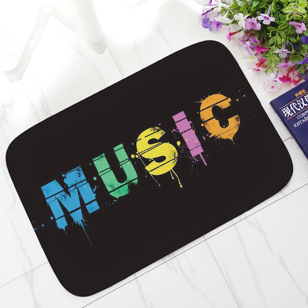 Мягкая микрофибра коврик входная дверь Добро пожаловать для кухни ванной