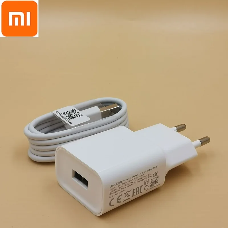 

original mi8 charger QC3.0 quick 12v 1.5a 9v 2a EU wall fast charge adapter typec cable for mi 8 se 8 6 mix 3 2s 2 max 3 a2 a1