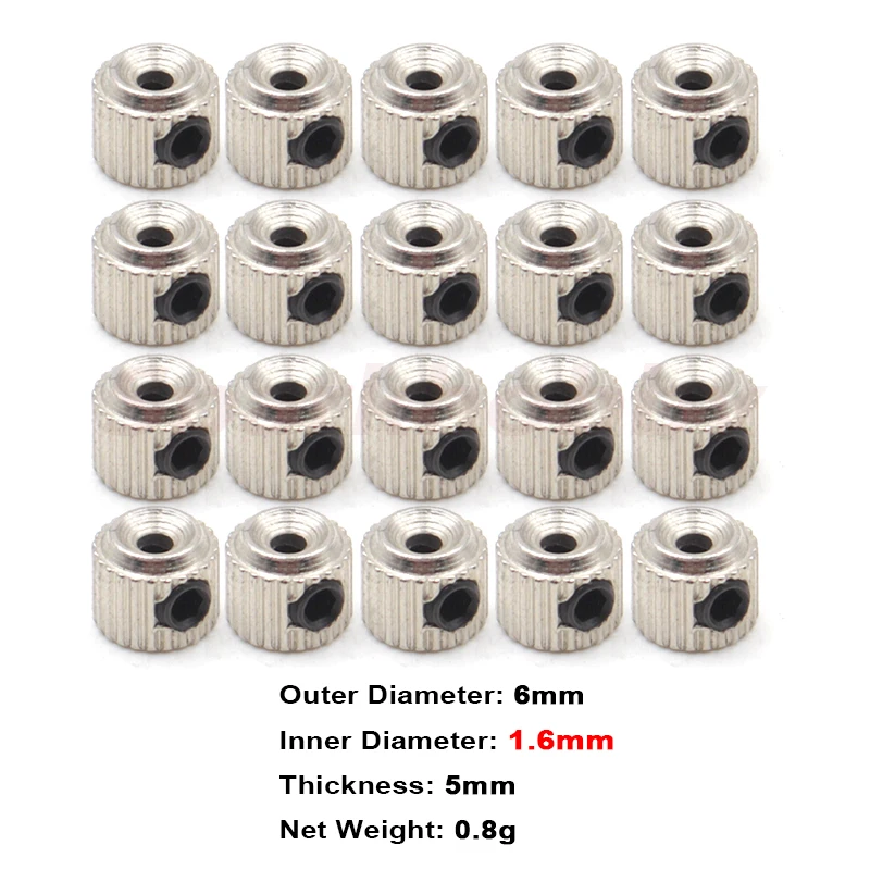 20 шт sparkhobby 16 мм 21 мм 26 мм 31 мм 41 мм 51 мм мет