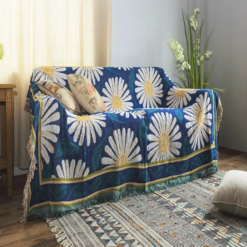 Декоративное одеяло с кисточками AB Side богемный гобелен пылезащитный чехол