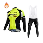 Winter-2021-STRAVA-Team-Cycling-jersey-set-Winter-thermal-Fleece-Long-Sleeve-Sportswear-bike-Racing-Jersey-Suit-Men-Cycling-team