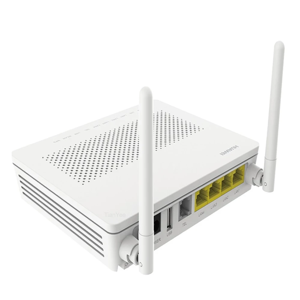 5 шт. 10 шт./лот Восстановленное Huawei HG8546M HG8545M5 XPON 4FE 1GE + 3FE WIFI oNU терминал английской