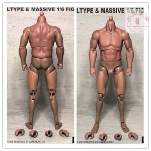 16 soldier ganghood muscular and strong soldier body suitable for villains arnold and other dolls model in stock free global shipping