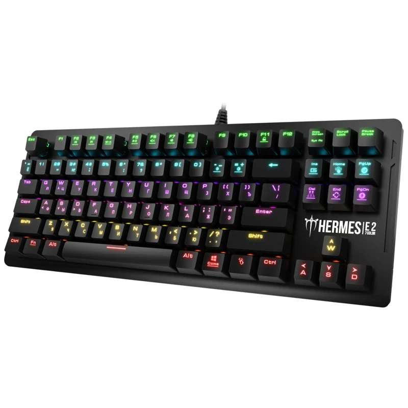 Клавиатура игровая механическая Gamdias HERMES E2 red switch|Клавиатуры| |