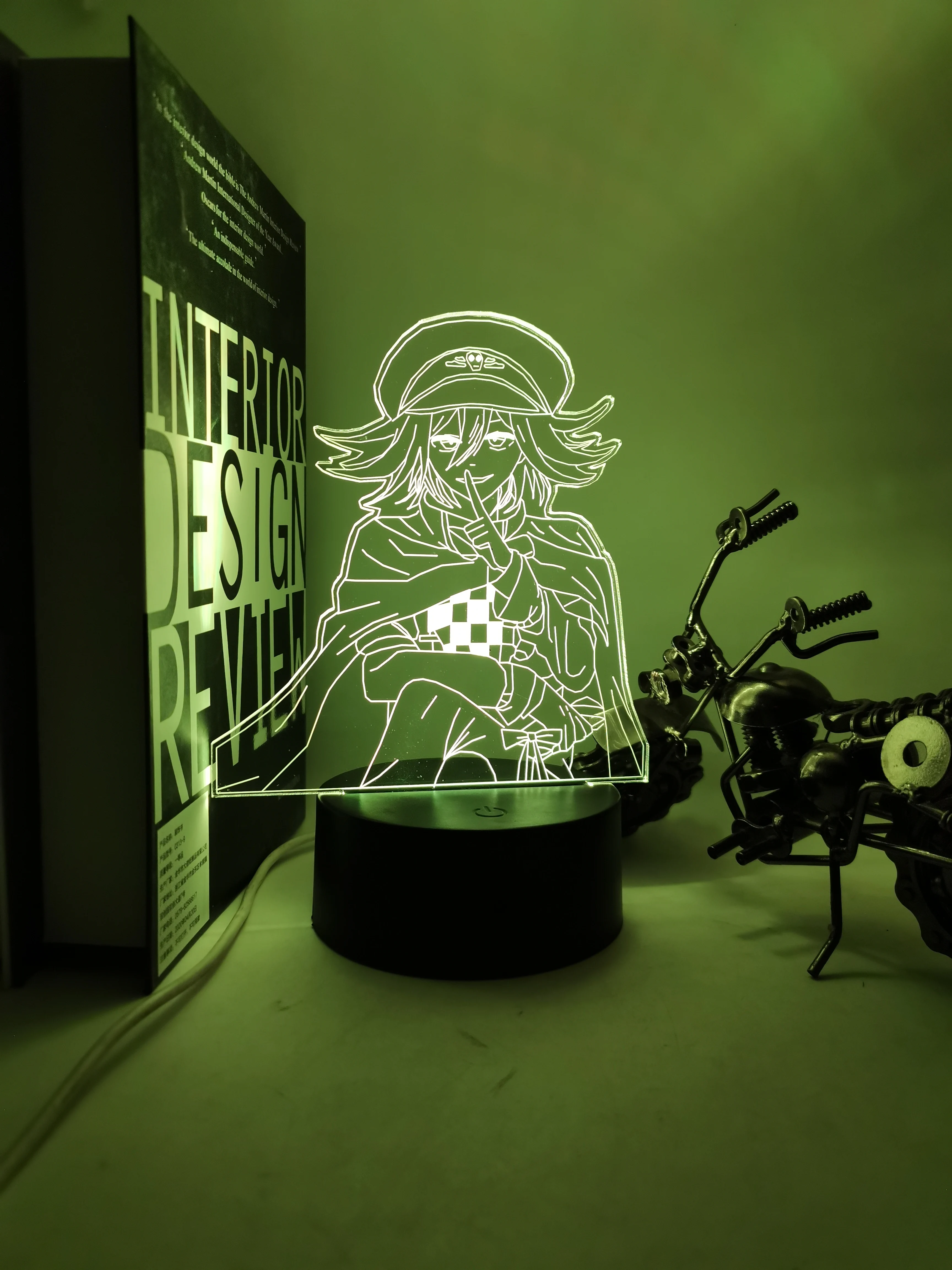 Danganronpa Led Night Light Kokichi Oma Lamp for Home Decoration Child Gift Danganronpa Acrylic Table Lamp Kokichi Oma night light lamp