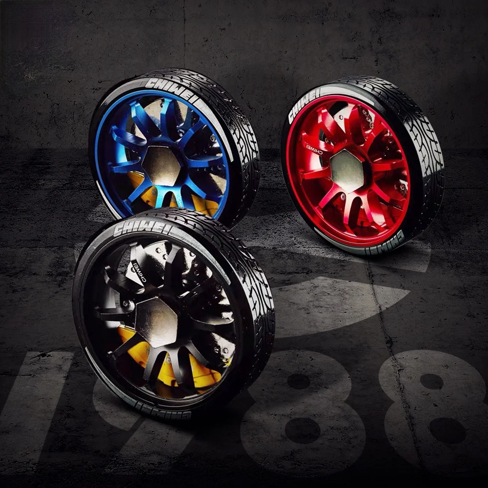 

Modified Aluminum Alloy Wheel Hub Fingertip Gyro Car Gift Pressure-Reducing Creative Personalized Pendant Decoration Toys Tide