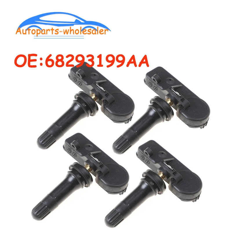 4 шт./лот Новый 68293199AA для 2019 Dodge Ram 1500 DT TPMS датчик давления в шинах 433 МГц автомобильные аксессуары|Датчик шинах|