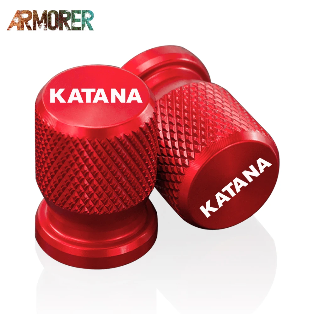 

Универсальные мотоциклетные алюминиевые аксессуары для мотоциклов с ЧПУ для Suzuki KATANA колпачки для стержней клапанов колесных шин 2019 2020