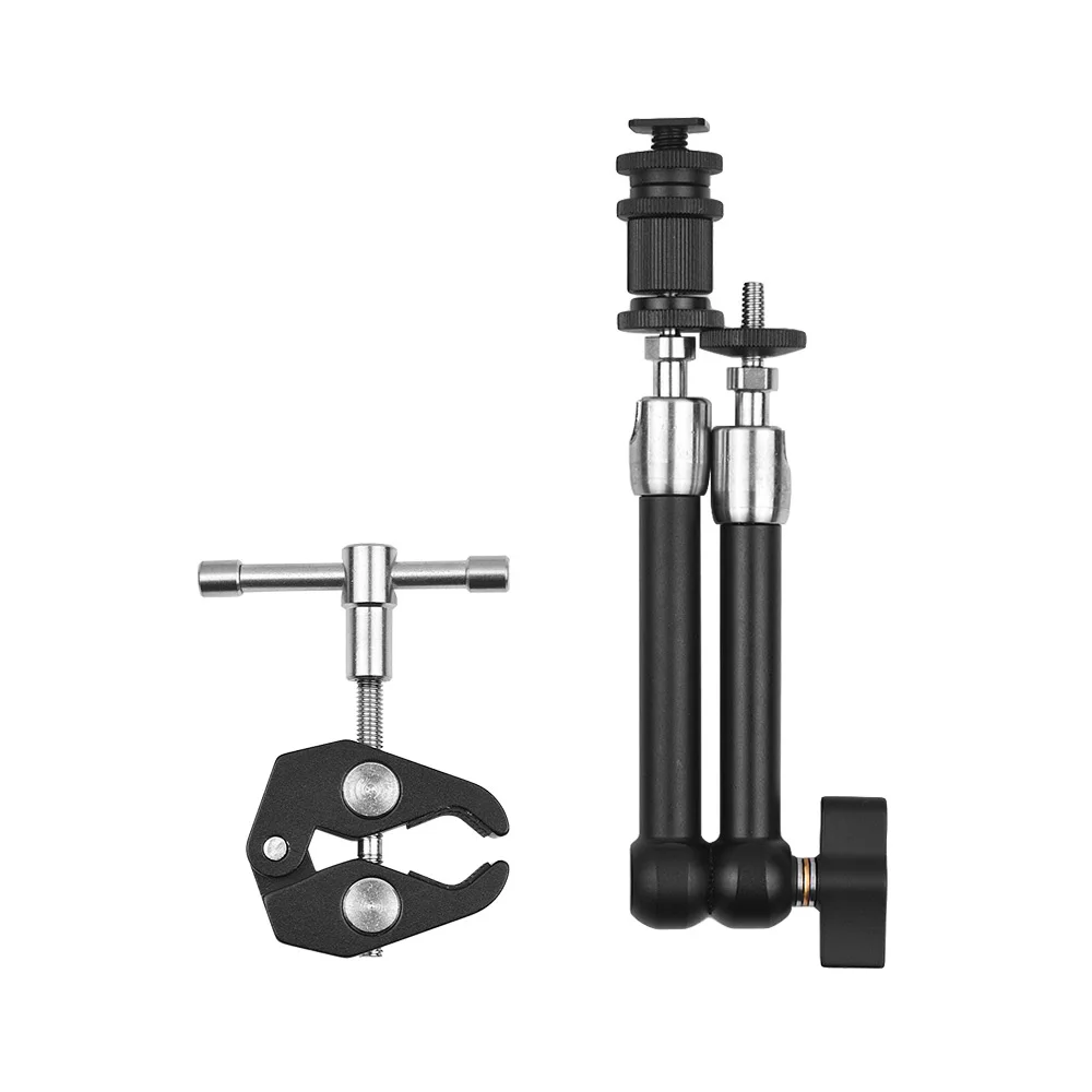 Andoer 7 &quot11&quot Нержавеющая сталь Артикуляционная фрикционная рукоятка с