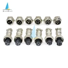 1 комплект GX12 234567 Pin типа папа + Женский 12 мм L88-93 круговой авиации разъем провода Панель разъем с Пластик Кепки крышкой