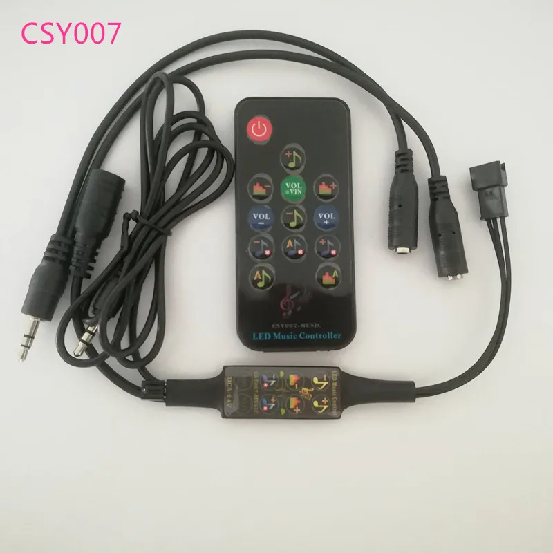 Музыкальный светодиодный контроллер DC5-24V 13 клавиш пульт дистанционного