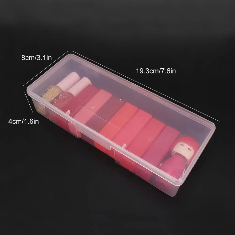

5 Pcs Tattoo Accessories Jewelry Transparent Storage Box Cosmetic Skin Care Tools Multi-Function Storage Container Box Household