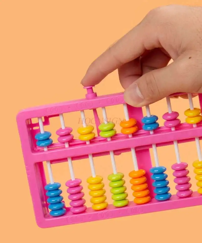 

mathematics teaching aids Elementary school kindergarten children abacus math arithmetic addition and subtraction arithmetic