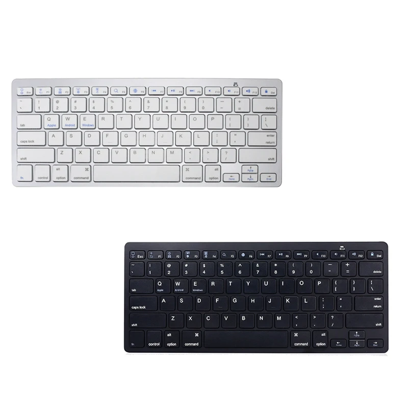 

78 Keys Office Bluetooth Wireless Keyboard for Laptop iPad Tablet Phone Compatible Windows OS IOS Android