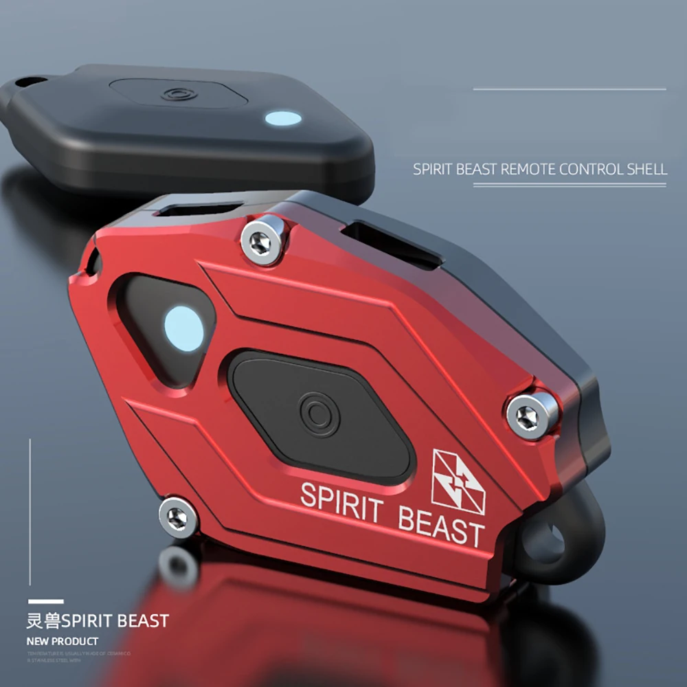 Чехол для ключа из алюминиевого сплава SPIRIT BEAST мотоцикла ZONTES 310 Honda Yamaha Suzuki Piaggio