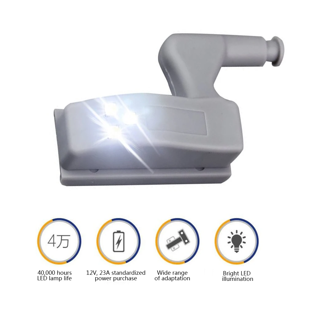 10 шт. светодиодная ламсветильник для кухни шкафа гостиной гардероба