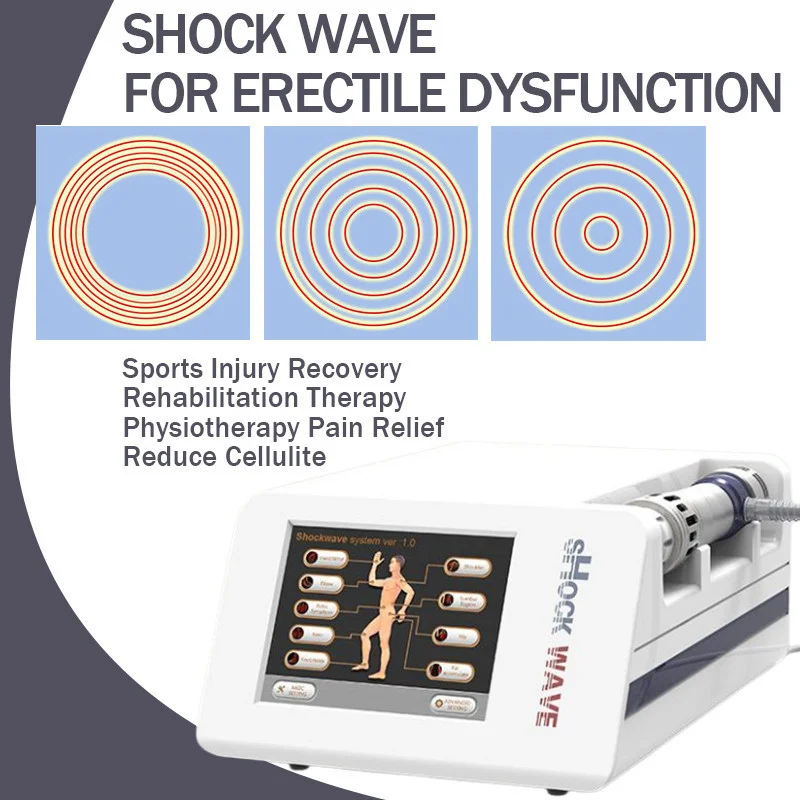 

Shockwave Therapy Shock Wave Devices Slimming Instrument Weight Loss Pain Relief Ed Erectile Dysfunction Treatment