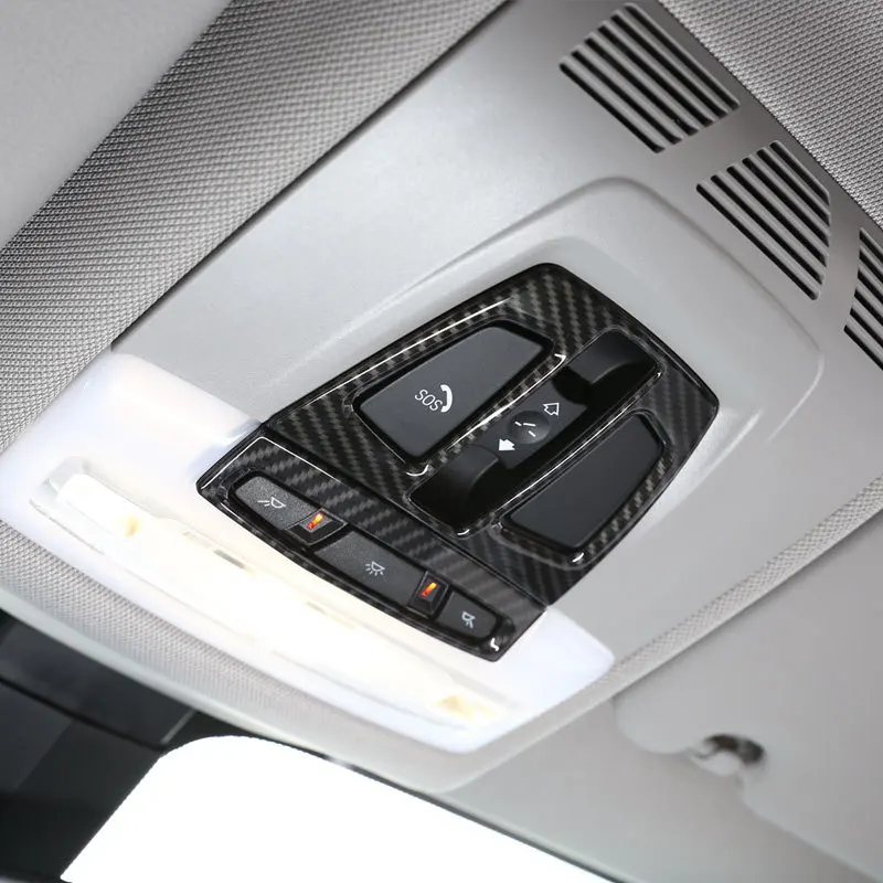 УГЛЕРОДНЫЙ fibe для BMW X1 f48 2017 X5 f15 X6 f16 3 серии f30 GT f34 автомобильный внутренний