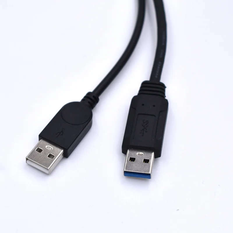 10 шт./лот Удлинительный кабель KEFU USB 3 0 с разъемом Мама на два разъема папа для