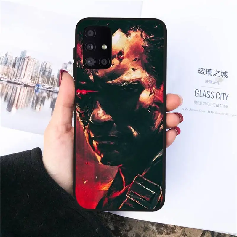 

Arnold Schwarzenegger movie Phone Case For Samsung S 7 8 9 10 20 A 21S 20e 50 51 71 note9 10 J4 plus 20 ultra
