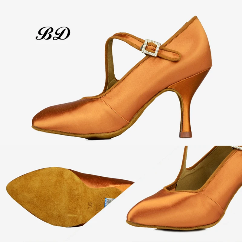 Топ Танцевальная обувь современный GB танцевальный бальный фокстрот Танго Brisk Dance